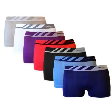 Imagem de Kit 5 Cuecas Box Boxer Homem Adulto Masculino Plus Size - Altomax, Sor