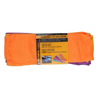 Imagem de Olympia Tools Panos automotivos de microfibra, pacote com 5, 87-181