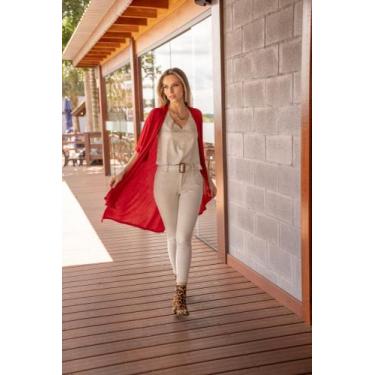 Imagem de Kimono midi malha podrinha M - FAB STORE 
