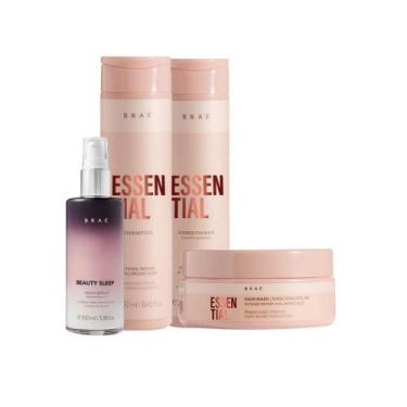 Imagem de Kit Braé Essential Beauty Sleep - Máscara P (4 produtos)