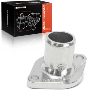 Imagem de A-Premium Carcaça do termostato de refrigeração do motor 10226490 compatível com modelos selecionados Chevy, GMC e Workhorse - Express 3500, C2500 K2500 Suburban, B7, Savana 3500, C6500 C7500 Kodiak