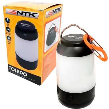 Imagem de Lampião Lanterna Todelo 6 Led Forte Brilhante Com Alça Mosquetão Trilh