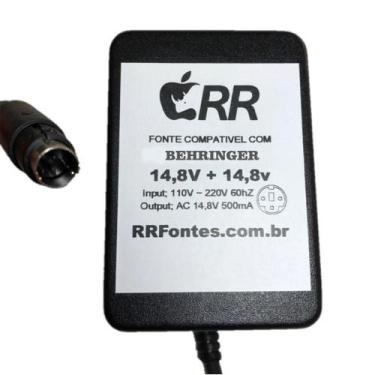 Imagem de Fonte carregador 14,8V para mesa de som MXUL-6 Behringer modelos XENYX