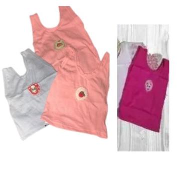 Imagem de Kit 06 camisetas para bebe recem nascido - KEG, Menina