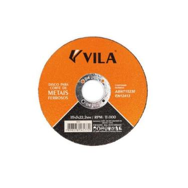 Imagem de Disco de Corte Ferro 4.1/2" 115X3,2X22,2 Vila