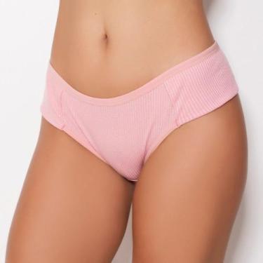 Imagem de Calcinha Lateral Dupla Canelada - Calcinha Edina - Manu Modas