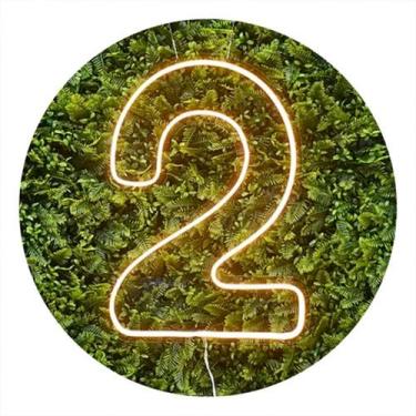 Imagem de Painel Led Neon Números 0 a 9 Acrílico Cristal 50cm Altura - Laser Leg