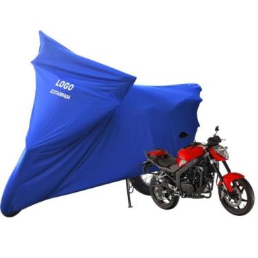 Imagem de Capa Protetora Para Moto Kasinski Comet GT 250 Sob Medida - Mz, Azul