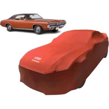 Imagem de Capa Para Carro Antigo Ford Mercury Cougar Colecionador - Mz, Vermelha