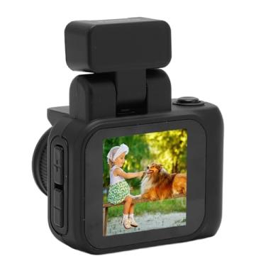 Imagem de Câmera Digital Pequena, Câmera Digital HD 1080P Com Tela Colorida de 1,44 '', Filtros Múltiplos e Luz de Flash, Câmera Digital Compacta para Viagem Aponte e Dispare para