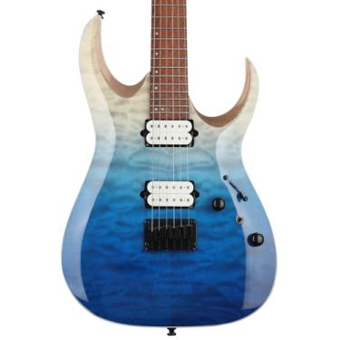 Imagem de Ibanez Guitarra elétrica RGA42HPQM de alto desempenho - Gradação de iceberg azul