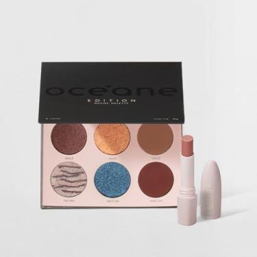 Imagem de Kit Paleta de Sombras Desire + Batom Nude Océane Edition (2 Produtos)