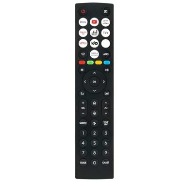 Imagem de Controle remoto de substituição por voz ERF2AA36 Comandante compatível com Hisense 65A7N 43A7N 55A7N 75A7N 50A7N Smart Google TV
