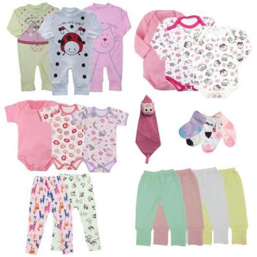 Imagem de Kit Maternidade 20 Pças Enxoval Completo De Bebê Com Naninha - Koala B