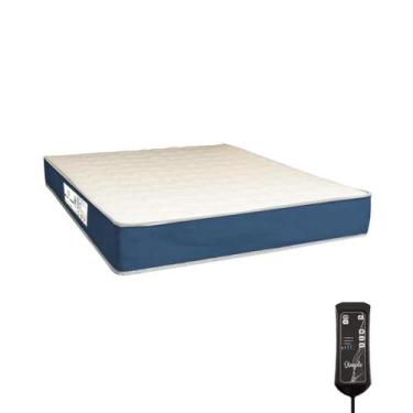 Imagem de Colchão Magnético Massageador 20cm - King - Ciclo do Sono, Azul