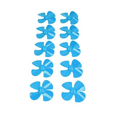 Imagem de 10pcs 00mm 4 S Hélices para Brinquedos DIY Com 2mm de Compatibilidade do Eixo de Motor - XR -150BLUE (Azul)