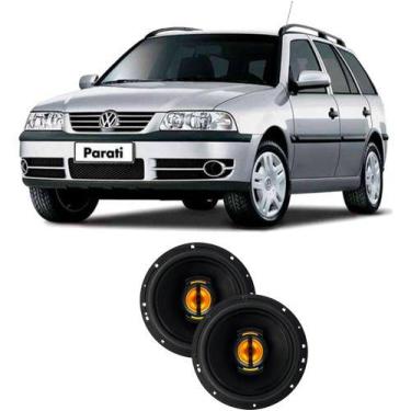 Imagem de Kit Alto Falante Porta Dianteiro Leson 110wrms Par Vw Parati, Preto