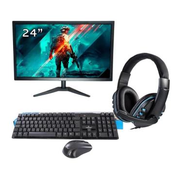 Imagem de Kit 1 Monitor Led Full Hd 60Hz Mais Perifericos - Kit 2