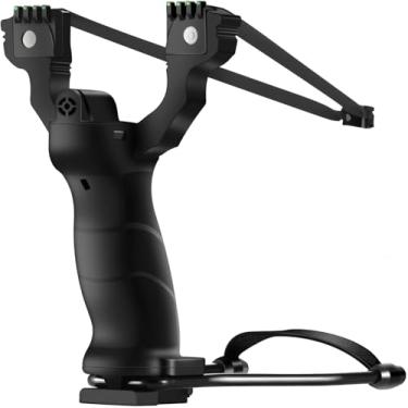 Imagem de PROOTOR ProotorSlingshots para adultos, pulso rocktSling Shot para adultos caça com laser, estilingues profissionais para adultos, treino de tiro e fãs de estilingue de pulso (PRETO2)