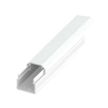 Imagem de Kit c/ 25PC Canaleta Pvc Branca S/div 10x10x2.00mt Fita Dupla Face Ilu