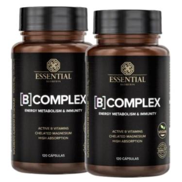 Imagem de Kit 2x B Complex Vitaminas do Complexo B + Magnésio - 120 Caps cada - 