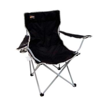 Imagem de Cadeira Dobrável Alvorada com Porta Copo no Apoio de Braço - Nautika, 