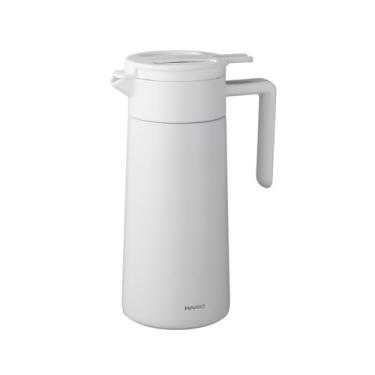 Imagem de Hario Servidor térmico com revestimento cerâmico, 800 ml branco