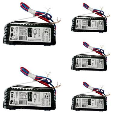 Imagem de 5 Reatores Fluorescente Elétrico Afp 1 X 14w Bivolt Philips