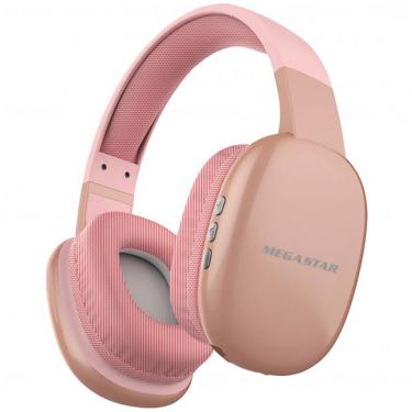 Imagem de Fone De Ouvido Sem Fio Megastar Hpv02bt Com Bluetooth E Microfone - Rosa