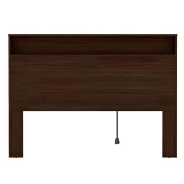 Imagem de Cabeceira Para Cama Versatti Box Casal Com Tomada Bartira Café