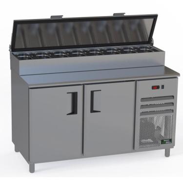 Imagem de Balcão Condimentador Sobreposto Refrigerado Venâncio 150cm Linha Prime Inox 127v Pcfrhp15-39947
