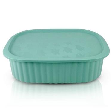 Imagem de Organizador De Gavetas, Meias, Calcinhas, Bijuterias C- 10 Divisórias Linha Loft Turquesa