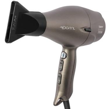Imagem de Secador De Cabelo Taiff Unique Digital Secf331bl 3.100 Watts 220v ~ 50/60 Hz - Cinza/preto