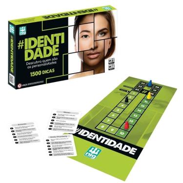 Imagem de Jogo De Tabuleiro Identidade Com 50 Cartas