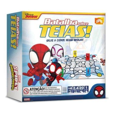 Imagem de Spidey Batalha Sobre Teias Jogo De Tabuleiro Copag 33159 - Napolestore
