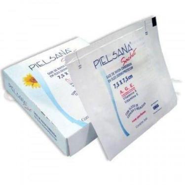 Imagem de Gaze Rayon Embebida em Óleo 7,5 X 7,15 cm - Pielsana