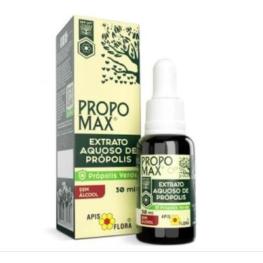 Imagem de Propomax Própolis Verde Sem Álcool 30ml Extrato Aquoso Natural e Conce