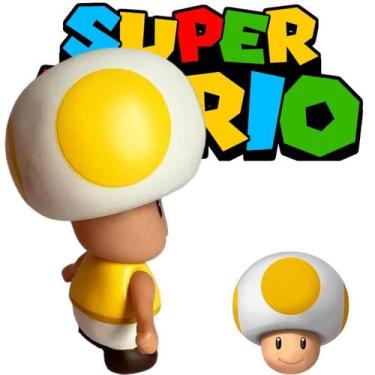 Imagem de Toad Super Mario Brinquedo Barato Entrega Rápida - Atena