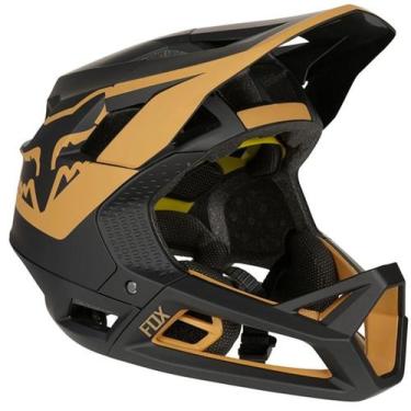 Imagem de Capacete Fox Proframe Tuk, 3, Preto, Ferrugem, M 56-58