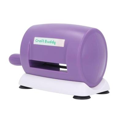 Imagem de Garosa Máquina de Relevo Portátil de Corte de Matriz, Máquina de Corte de Papel Compacta e Leve para Scrapbooking de Bricolage, Eficiente e Prático Com o de Placas Universais, Adequado para Papel ou