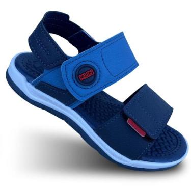 Imagem de Sandália Infantil Masculina Klin Line Play 476234 Papete de menino, 47