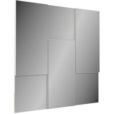 Imagem de Quadro Espelho Escala Pequeno 90cm (LARG)cor Off White - 52888 - Sun H