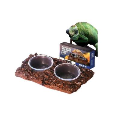 Imagem de Nomoy Pet Ns-140d Comedouro De Resina Duplo 21x10x3.5cm