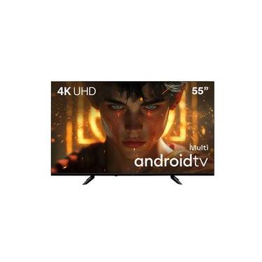 Imagem de Smart TV DLED 55 4K Multi Definition Android 11 4HDMI 2USB Wi-Fi TL094