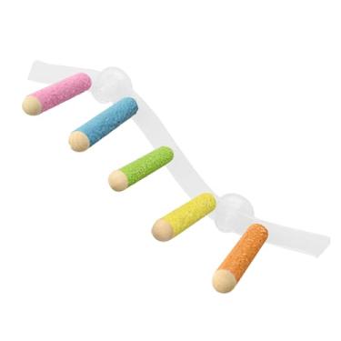 Imagem de Poleiro para Papagaios e Araras | De Escalar Para Calopsitas - Poleiro com Ventosas Economiza Espaço para Papagaios Periquitos Calopsitas Caturritas para Parede e Janela