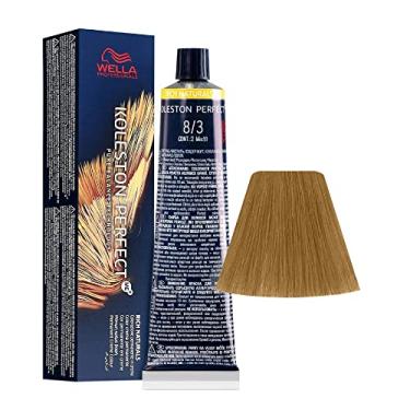 Imagem de KOLESTON PERFECT COLORAÃ‡ÃƒO 8/3 60ML - WELLA