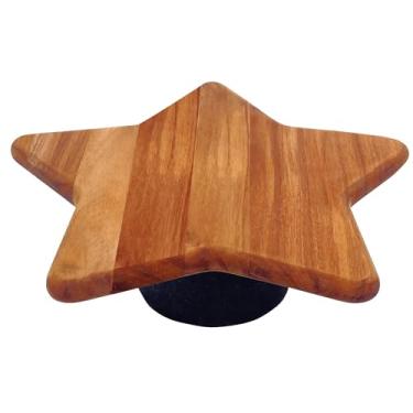 Imagem de Suporte para Doces Casa Natal Tramontina em Madeira Teca FSC com acabamento em oleo