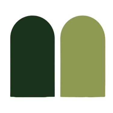 Imagem de CAPA PARA PAINEL DE FESTA 2X1 PAINEL ROMANO (OLIVA + VERDE ESCURO)