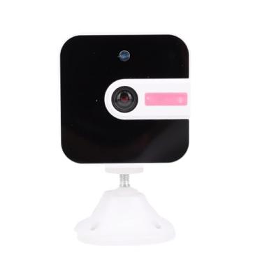 Imagem de Heayzoki Câmera de Segurança 2K para Segurança Doméstica, Câmera Interna Wi -Fi para Animais de Estimação, bebê Com Memória de 32 GB, Armazenamento Em Nuvem, Conversa de 2 Vias, Ajuste