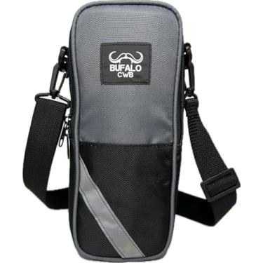 Imagem de Cartucheira Case para Câmera Térmica em Lona com Alça e Fita Refletiva 30x11x13 cm